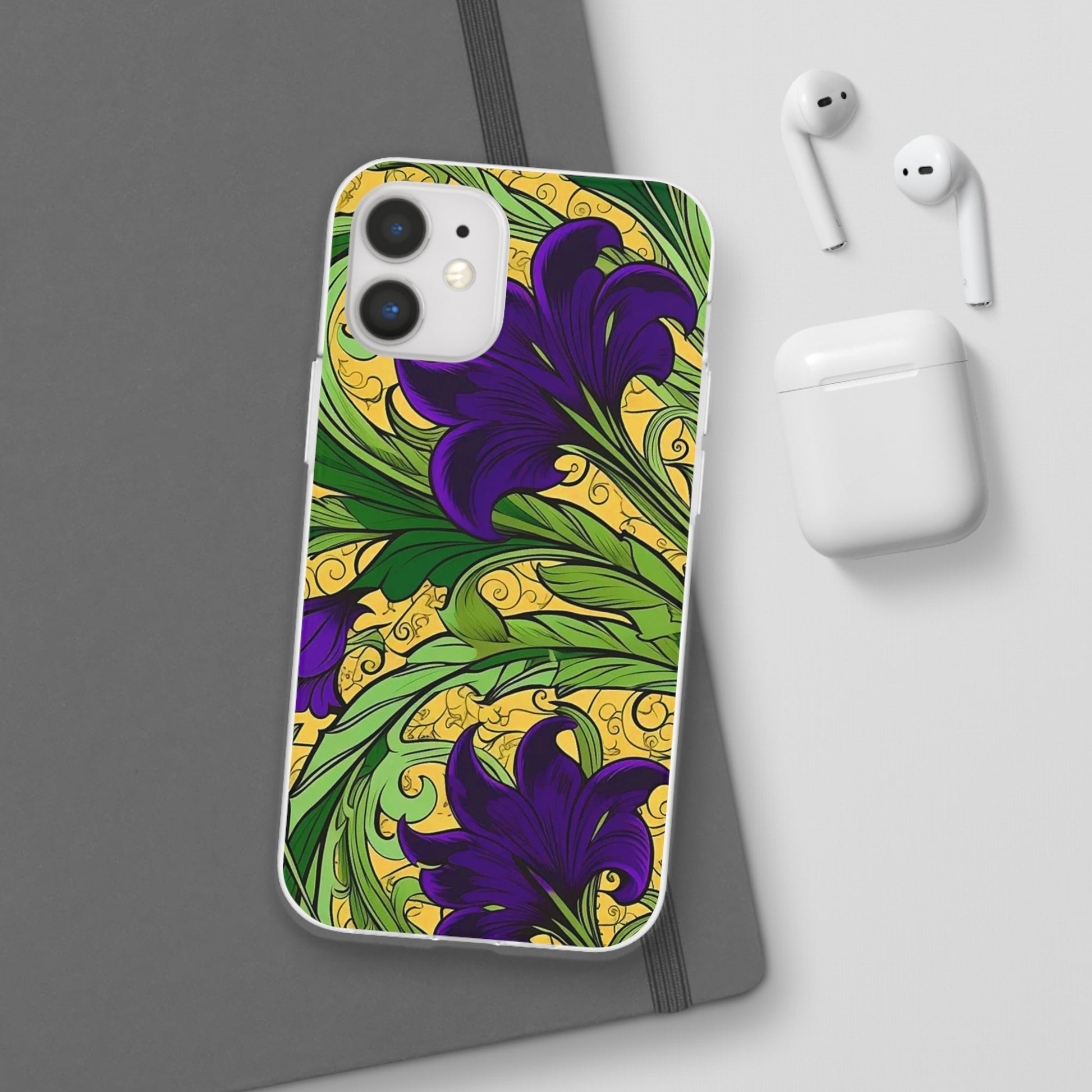 Blue Iris Flower Flexi Case - Colorwink