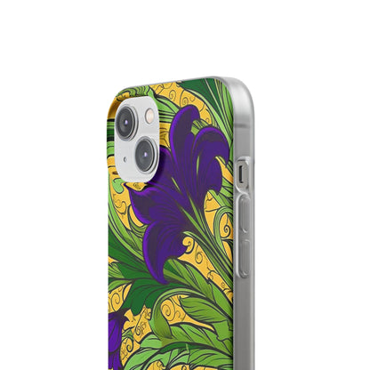 Blue Iris Flower Flexi Case - Colorwink