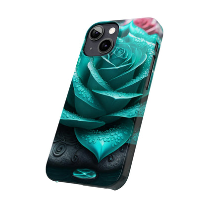 Blue Lotus Slim Phone Case - Colorwink