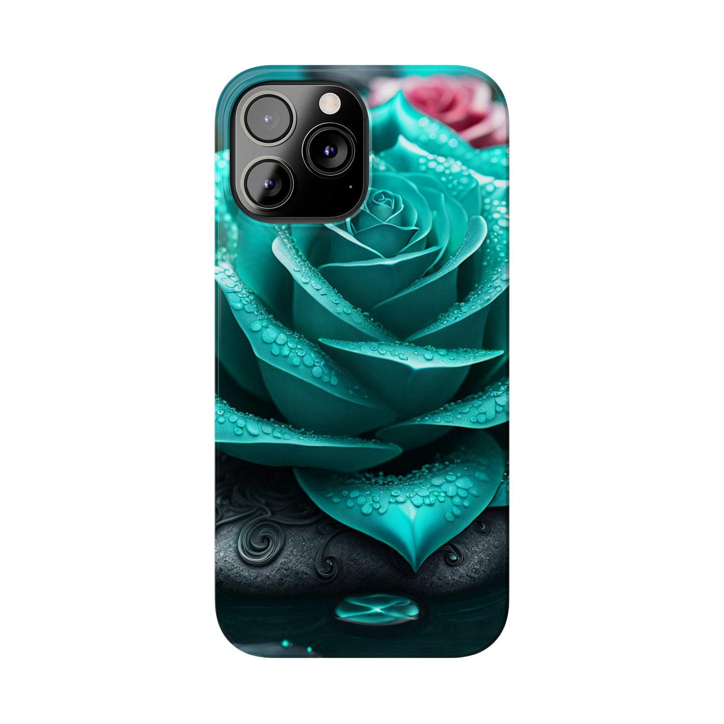 Blue Lotus Slim Phone Case - Colorwink