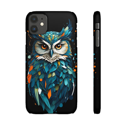 Blue Owl Snap Case - Colorwink