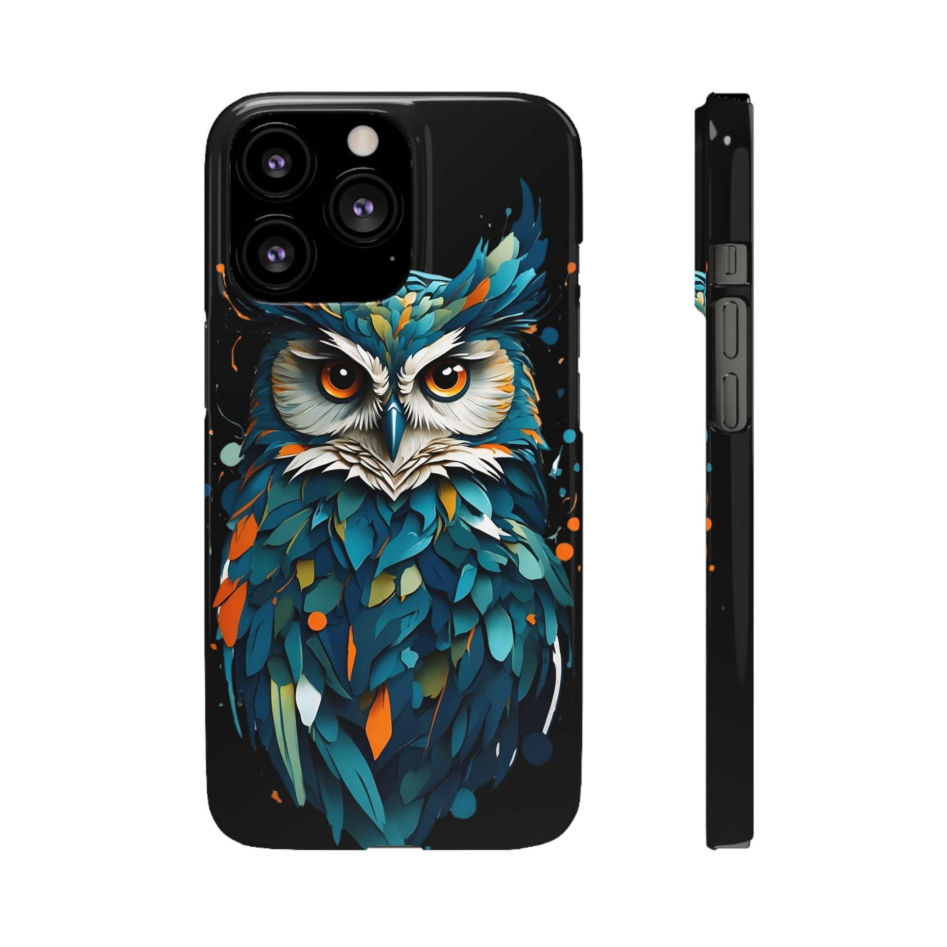 Blue Owl Snap Case - Colorwink