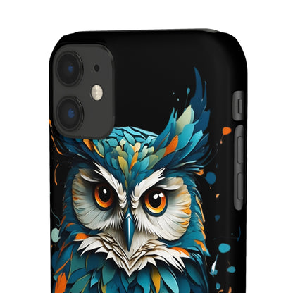 Blue Owl Snap Case - Colorwink