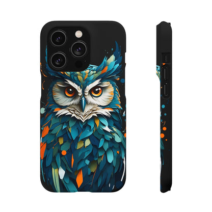 Blue Owl Snap Case - Colorwink