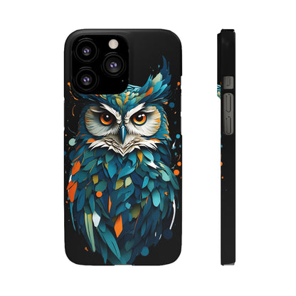 Blue Owl Snap Case - Colorwink