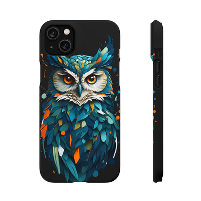 Blue Owl Snap Case - Colorwink