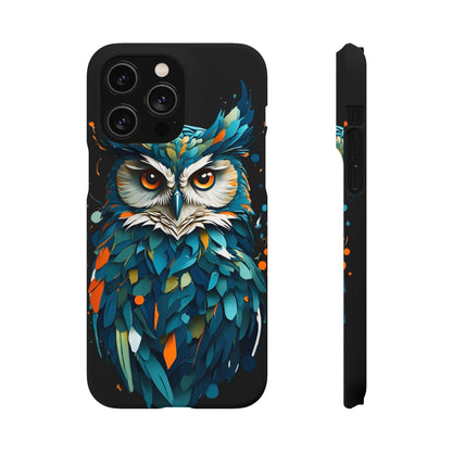 Blue Owl Snap Case - Colorwink