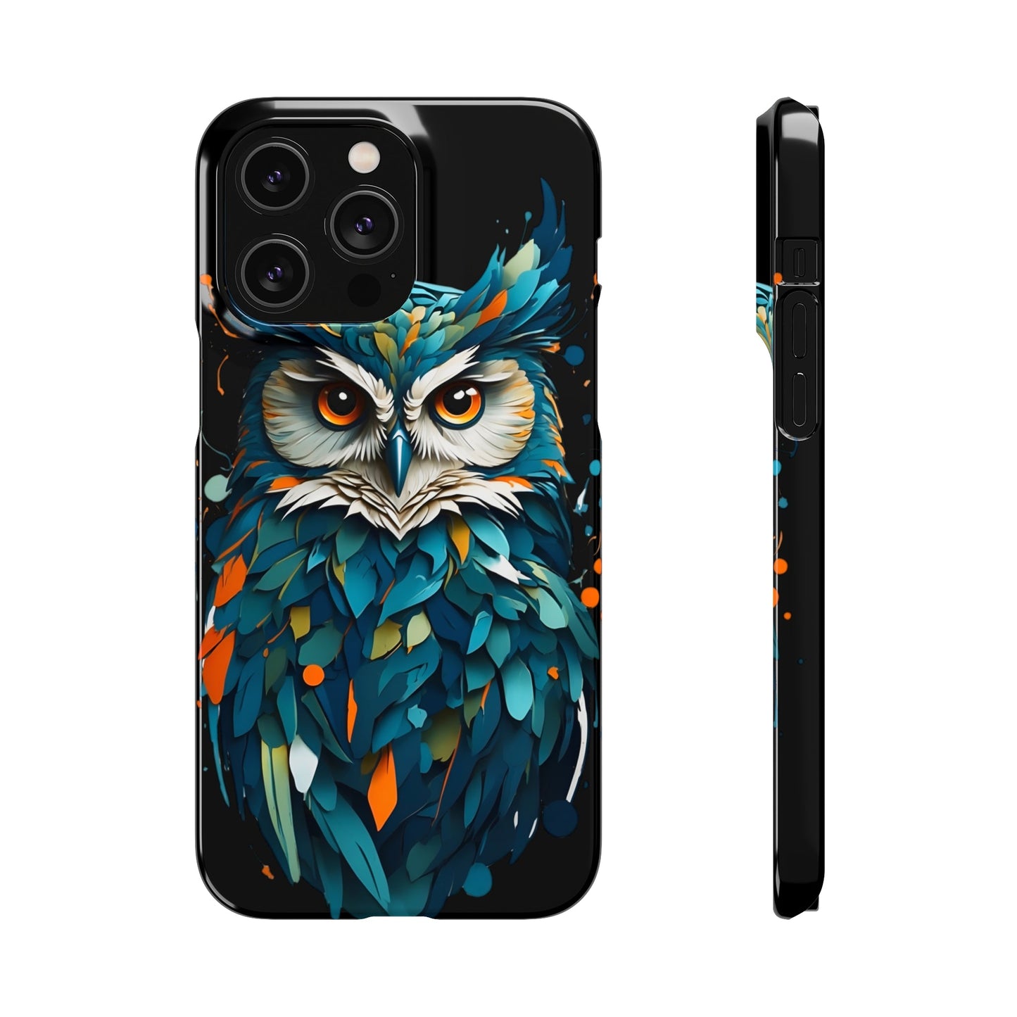 Blue Owl Snap Case - Colorwink