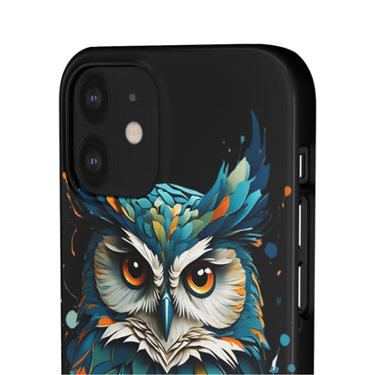 Blue Owl Snap Case - Colorwink