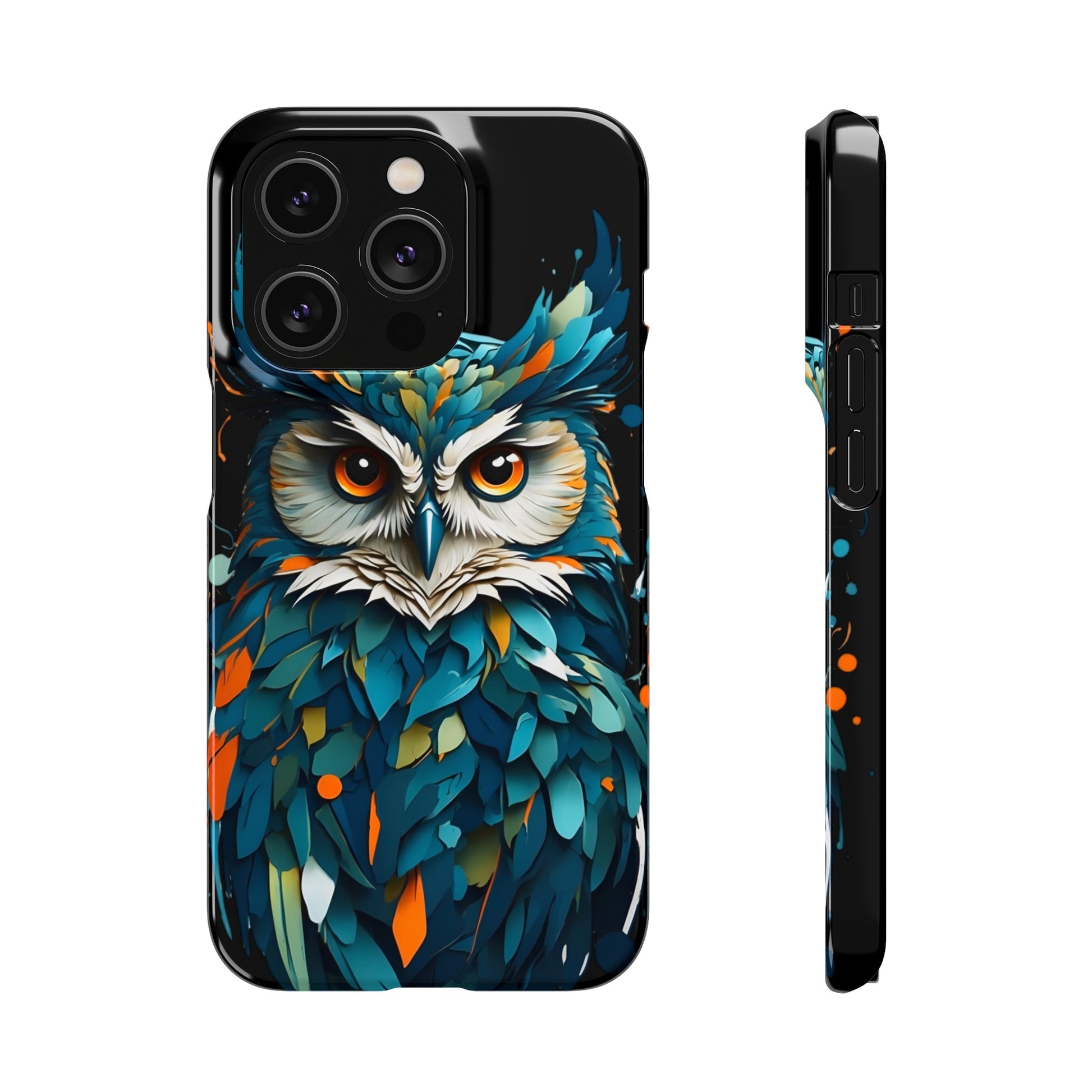 Blue Owl Snap Case - Colorwink