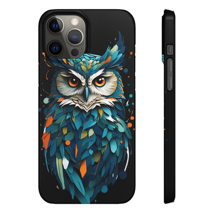 Blue Owl Snap Case - Colorwink