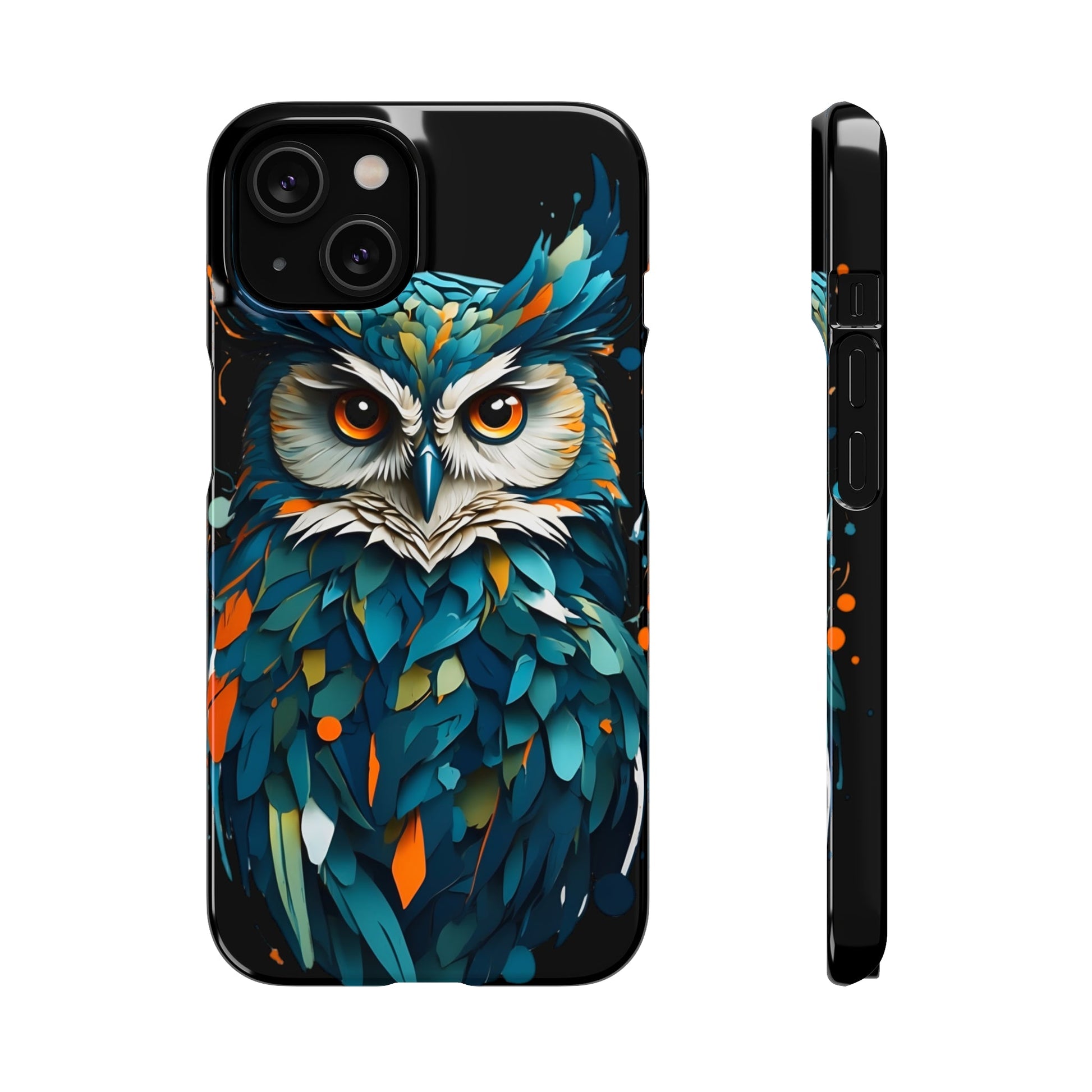 Blue Owl Snap Case - Colorwink