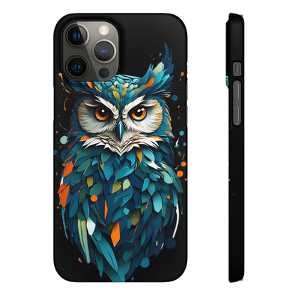 Blue Owl Snap Case - Colorwink