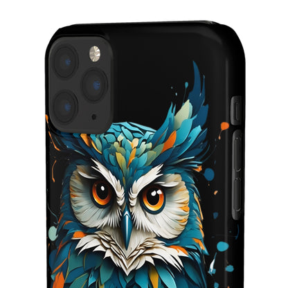 Blue Owl Snap Case - Colorwink