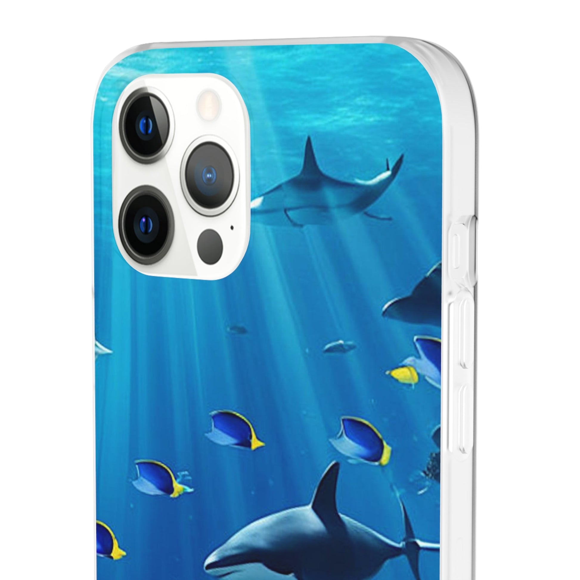 Blue Water Shark Flexi Case - Colorwink