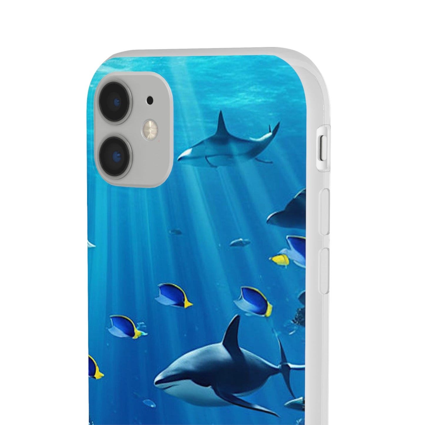 Blue Water Shark Flexi Case - Colorwink