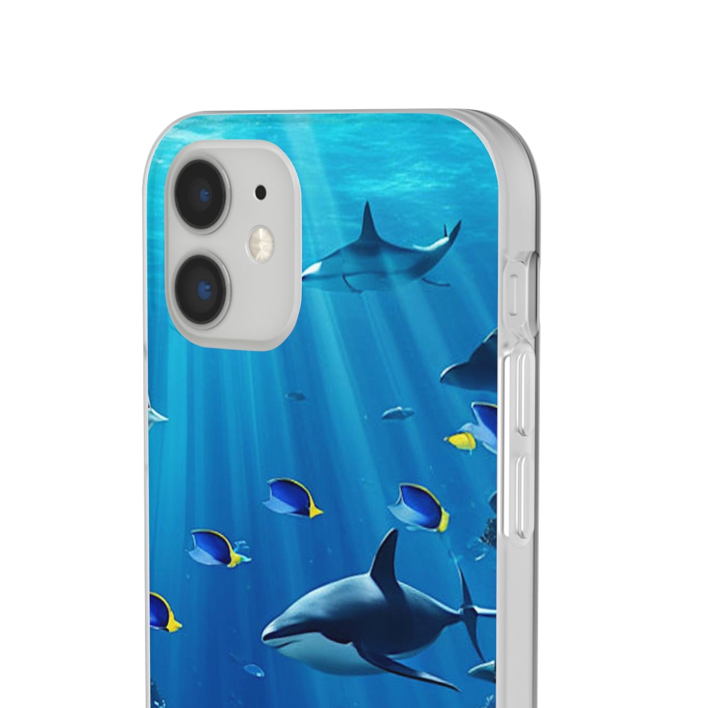 Blue Water Shark Flexi Case - Colorwink