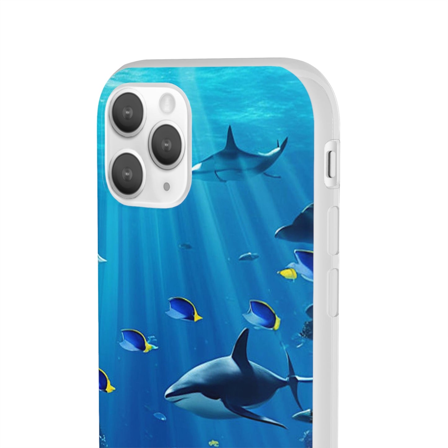 Blue Water Shark Flexi Case - Colorwink