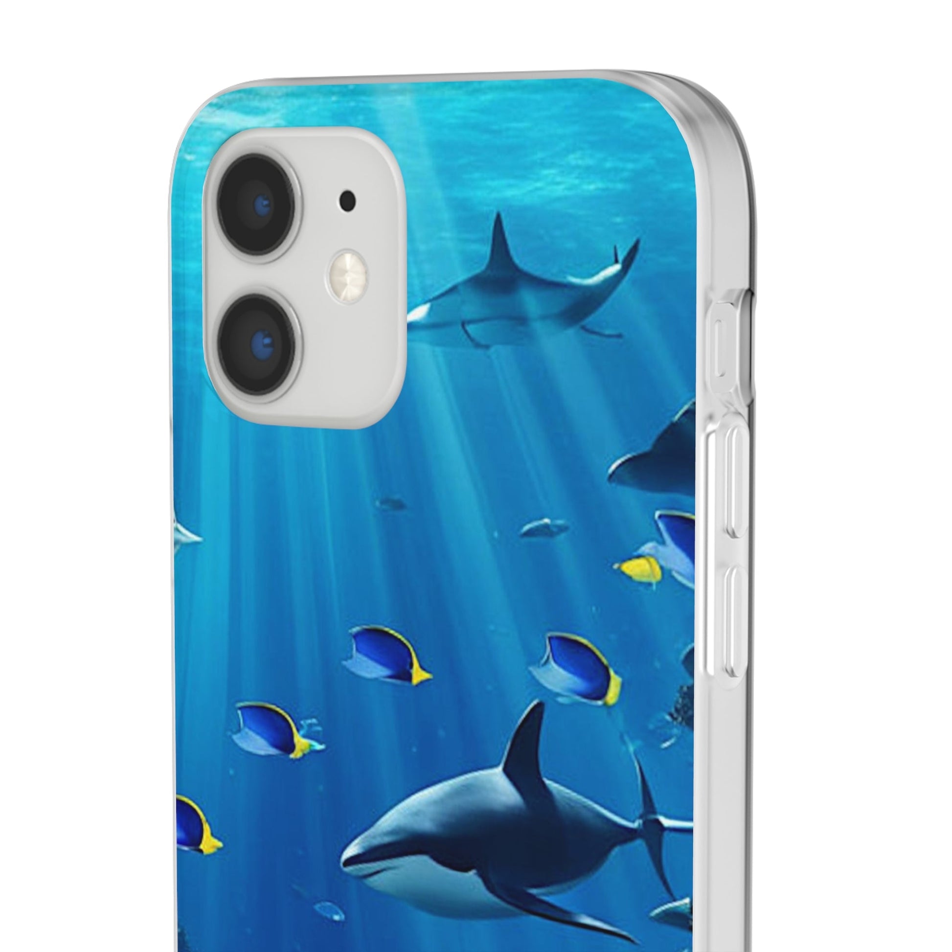 Blue Water Shark Flexi Case - Colorwink