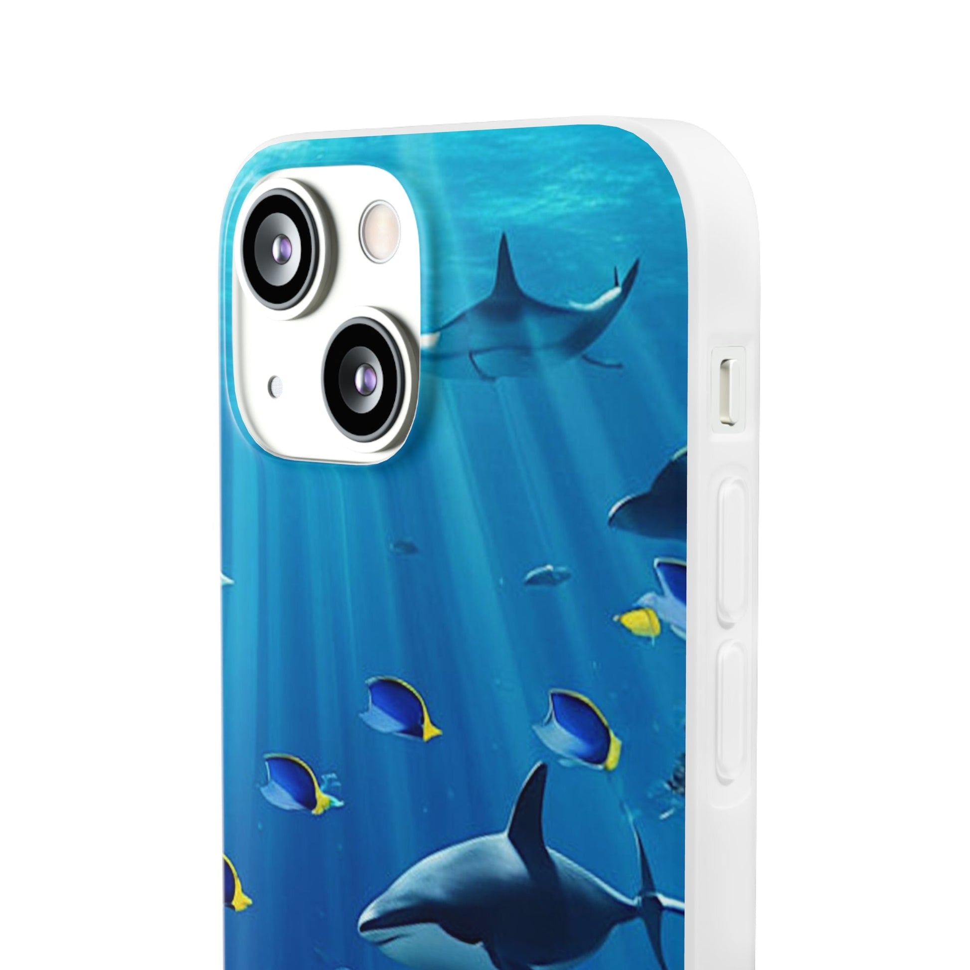 Blue Water Shark Flexi Case - Colorwink