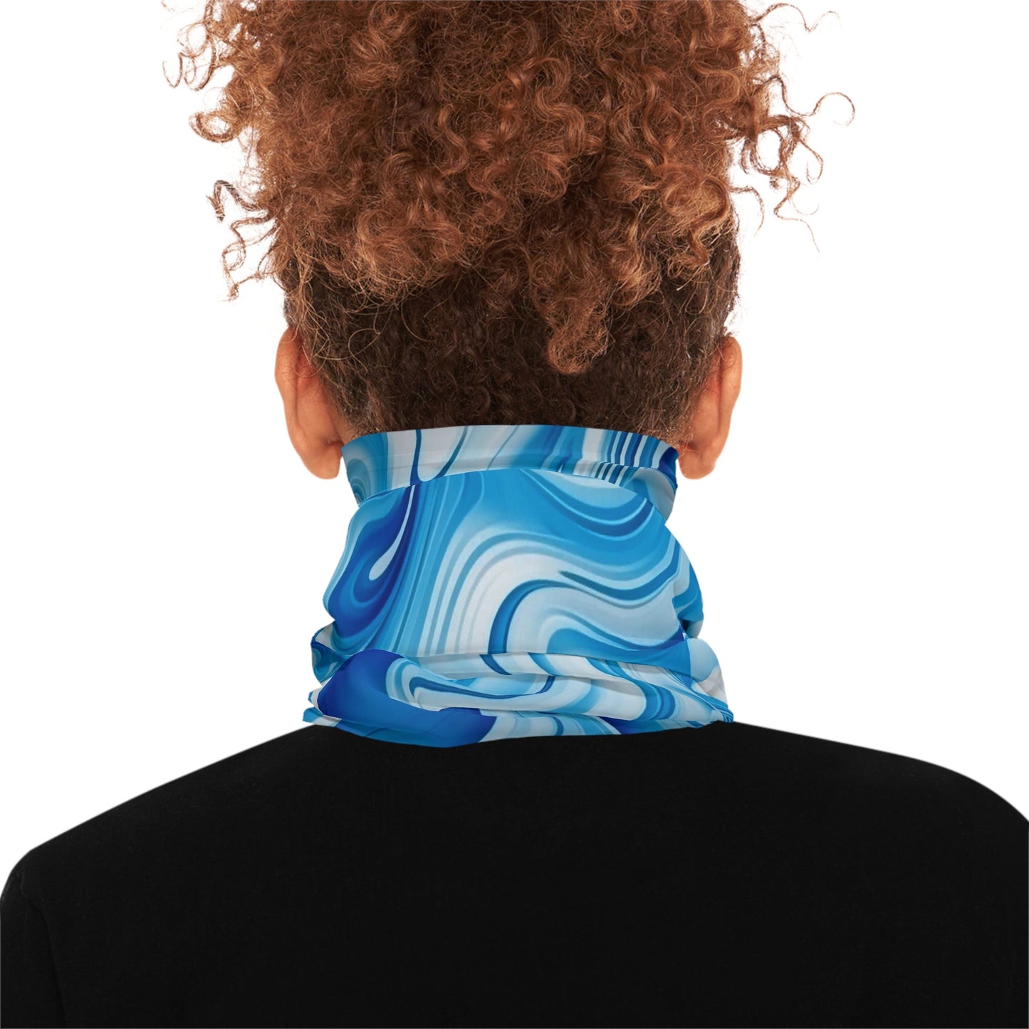 Blue Waves Neck Gaiter - Colorwink