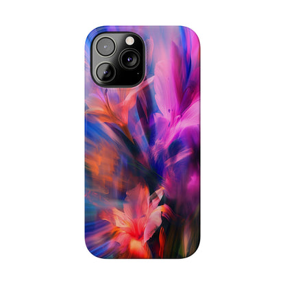 Blurry Abstract Slim Phone Case - Colorwink