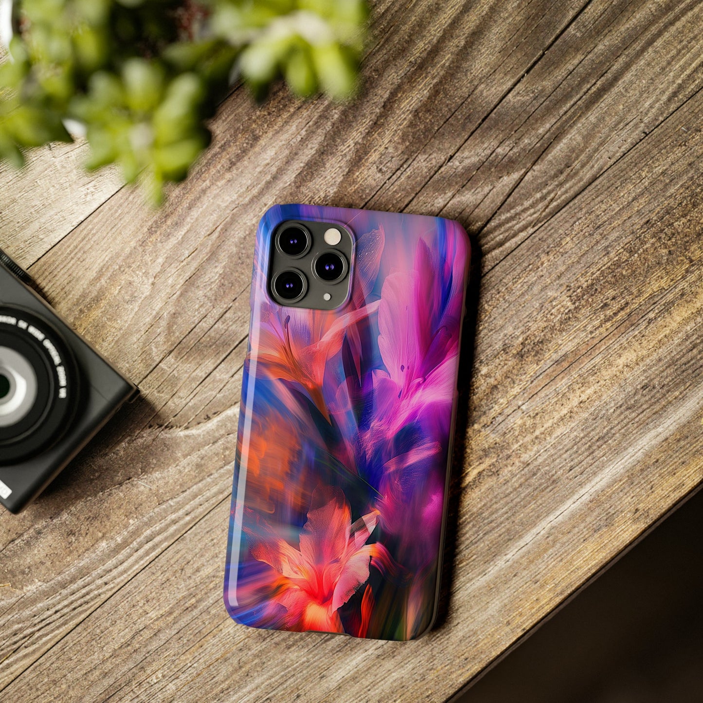 Blurry Abstract Slim Phone Case - Colorwink