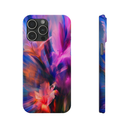 Blurry Abstract Slim Phone Case - Colorwink