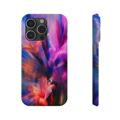 Blurry Abstract Slim Phone Case - Colorwink