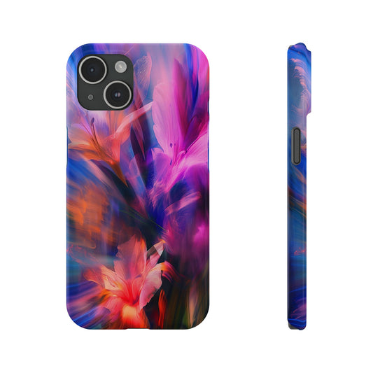 Blurry Abstract Slim Phone Case - Colorwink