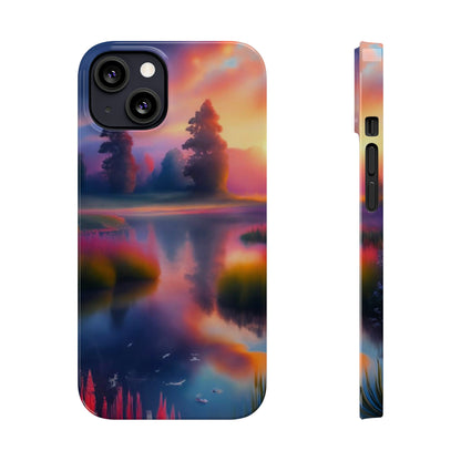 Blurry Morning Slim Phone Case - Colorwink