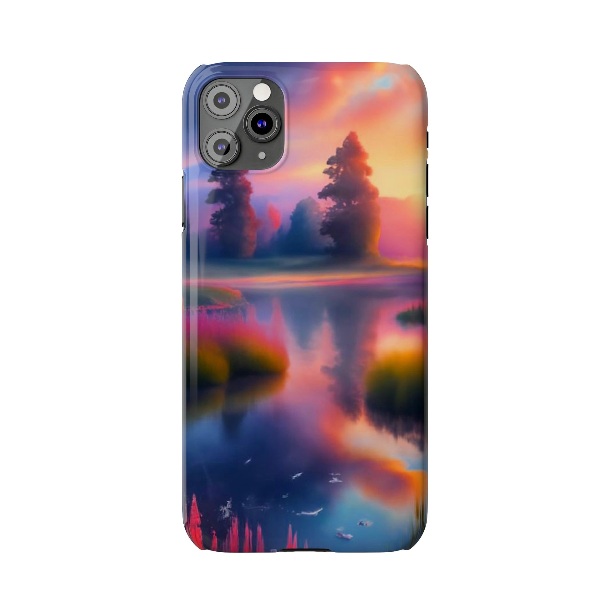 Blurry Morning Slim Phone Case - Colorwink