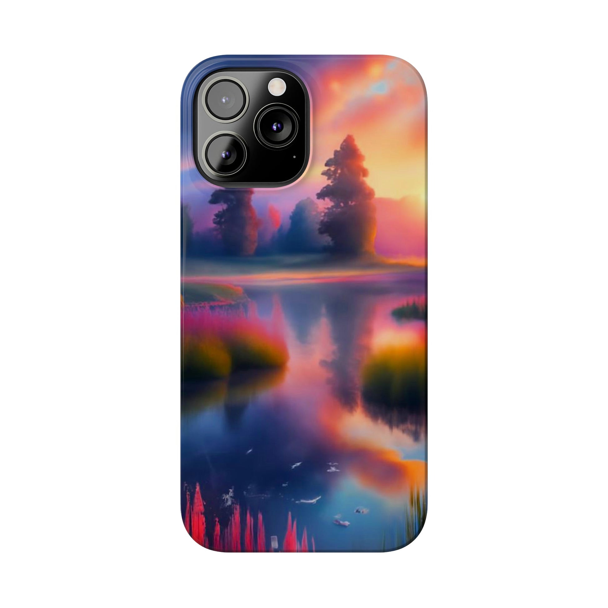 Blurry Morning Slim Phone Case - Colorwink