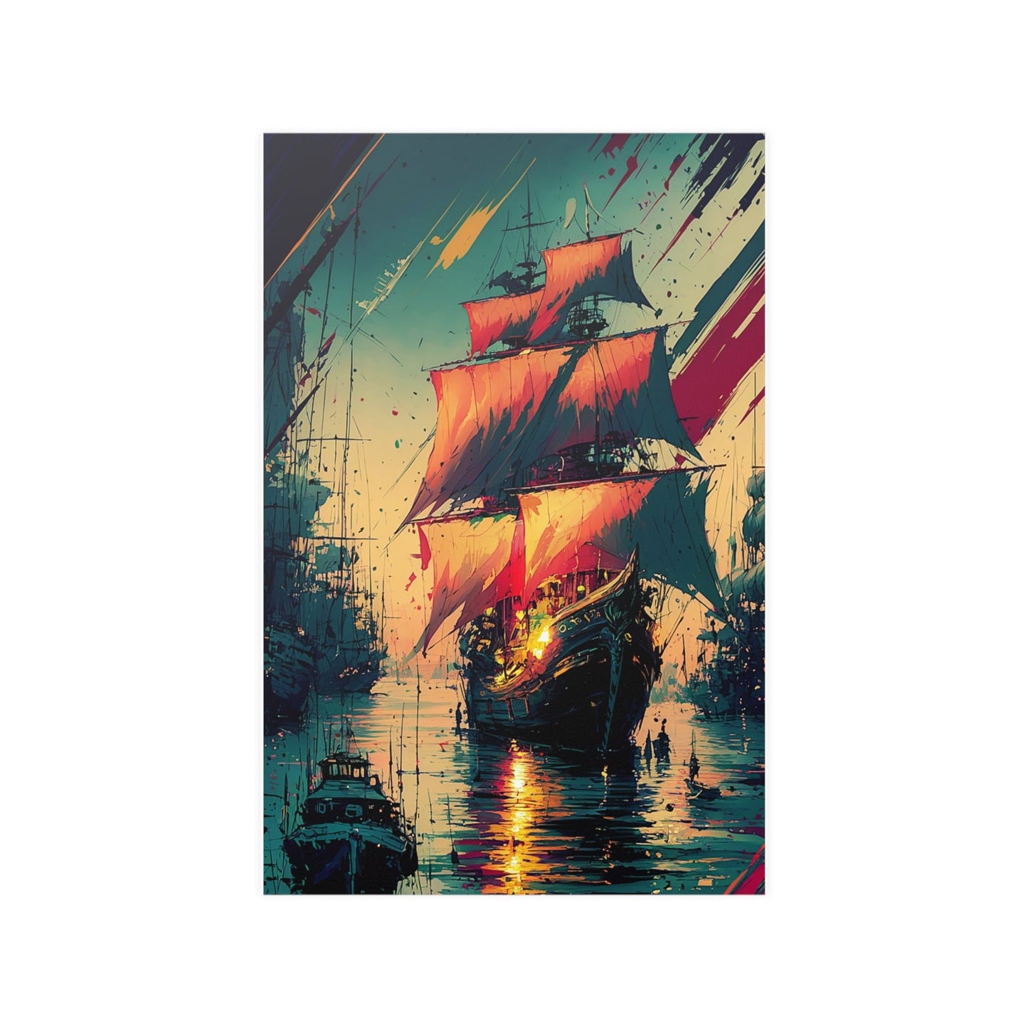 Bon Voyage Poster - Colorwink