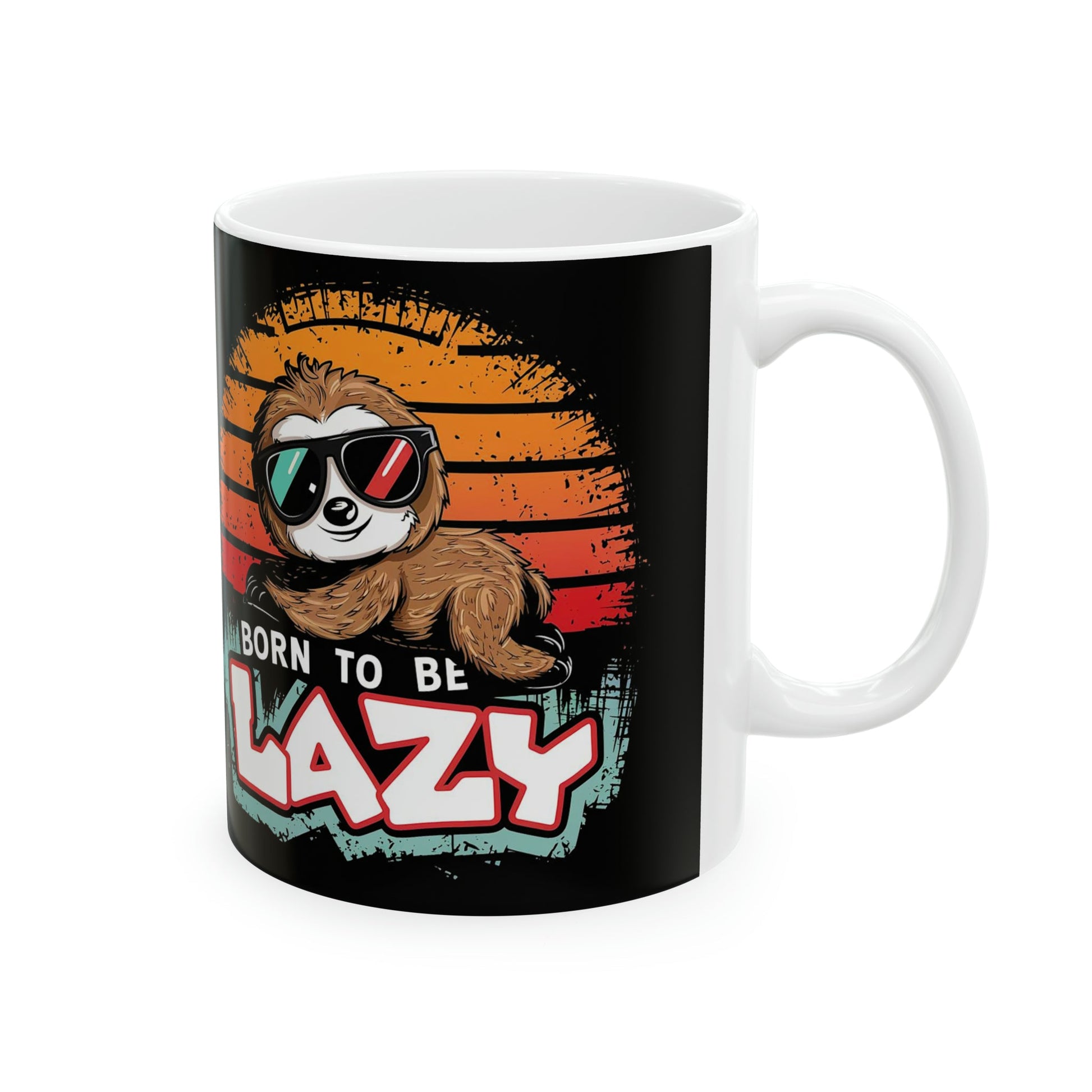 Born To Be Lazy Mug - Colorwink