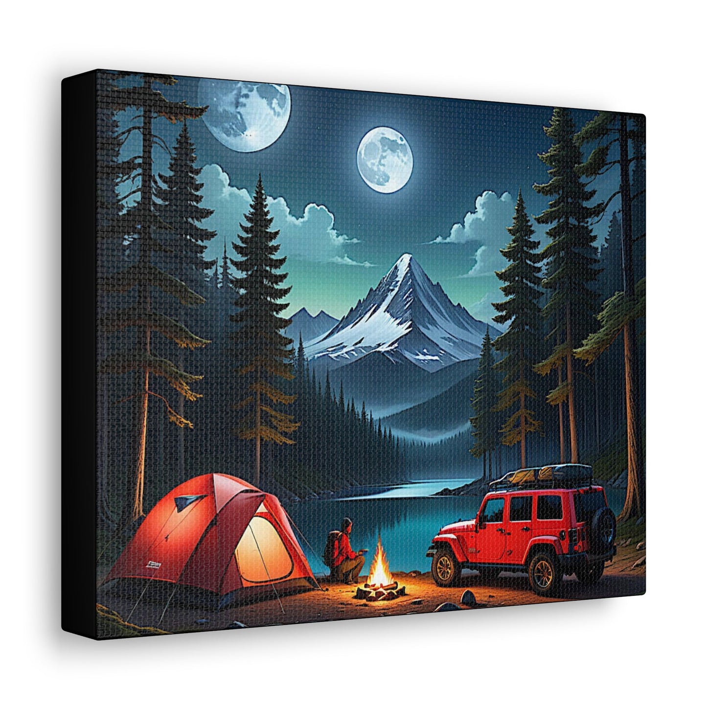 Camper View Canvas - Colorwink