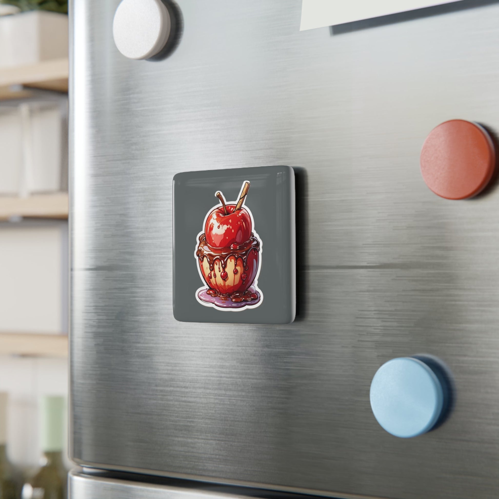 Candy Apple Fridge Magnet - Colorwink