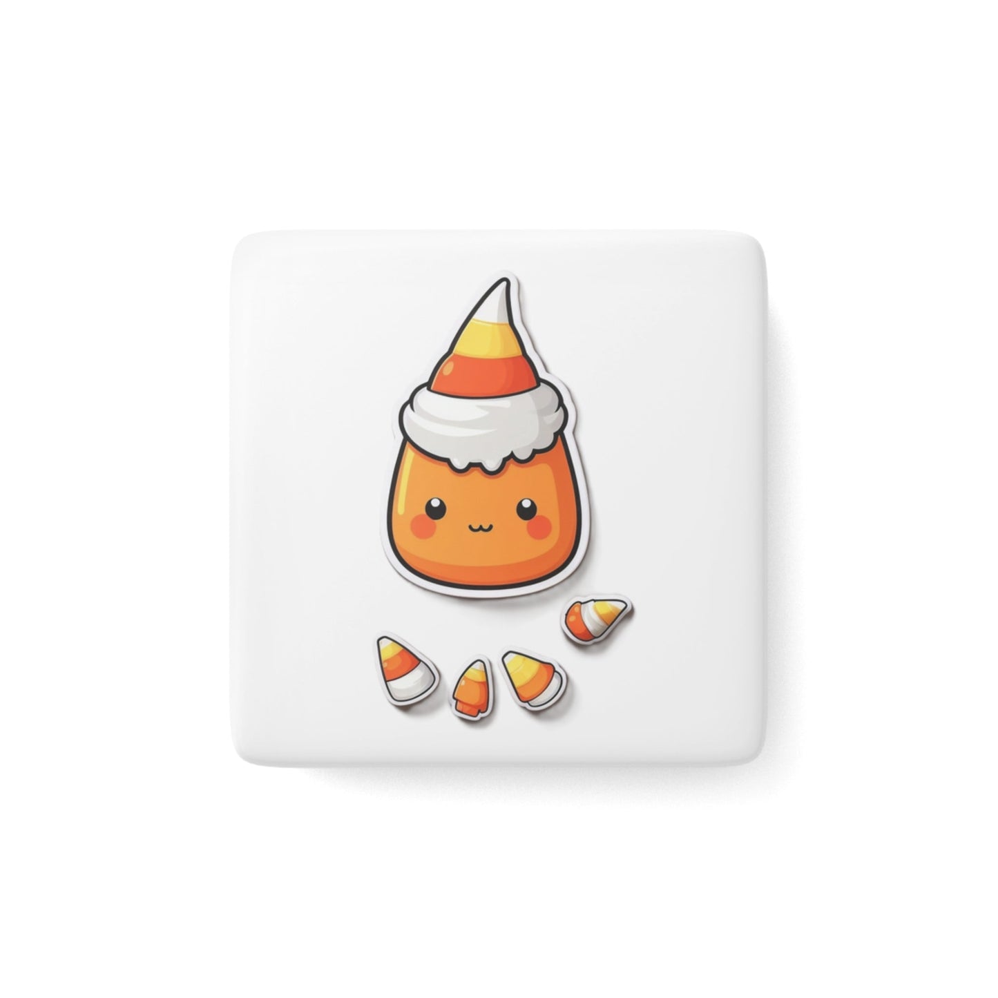 Candy Corn Fridge Magnet - Colorwink