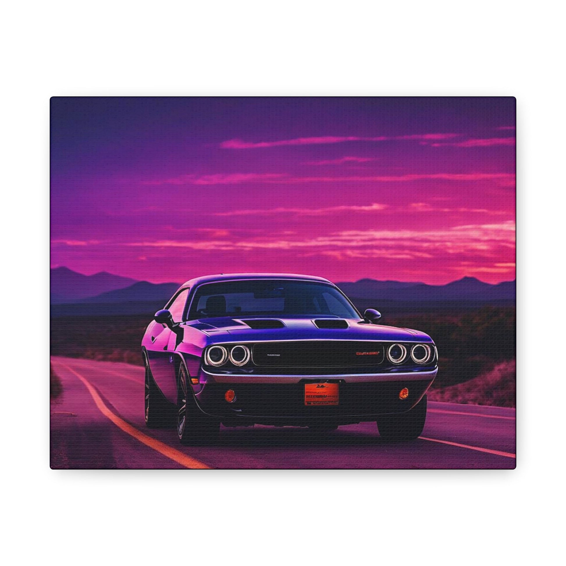 Car View Canvas - Colorwink