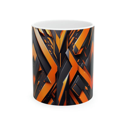 Carbon Fiber Pattern Coffee Mug - Colorwink