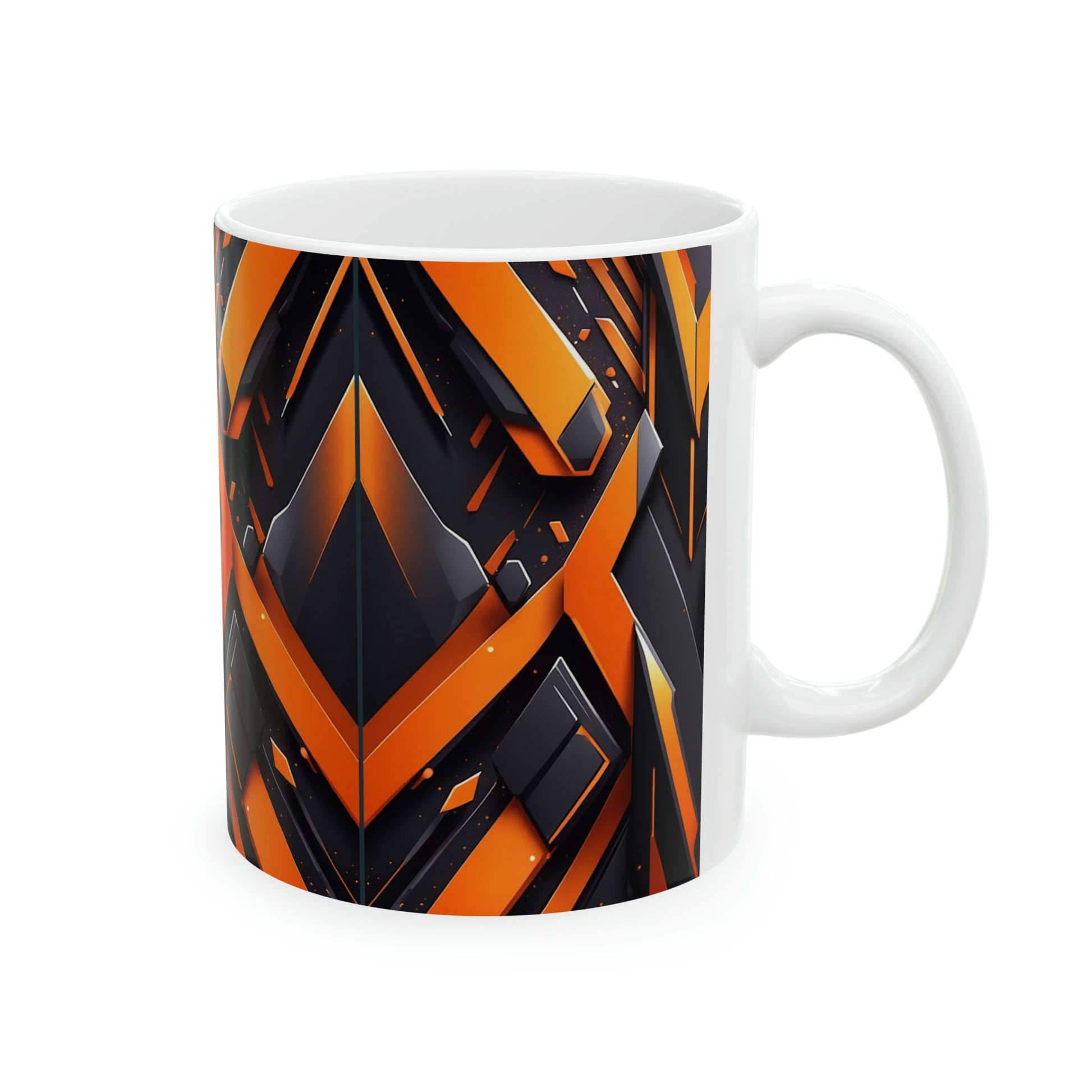 Carbon Fiber Pattern Coffee Mug - Colorwink