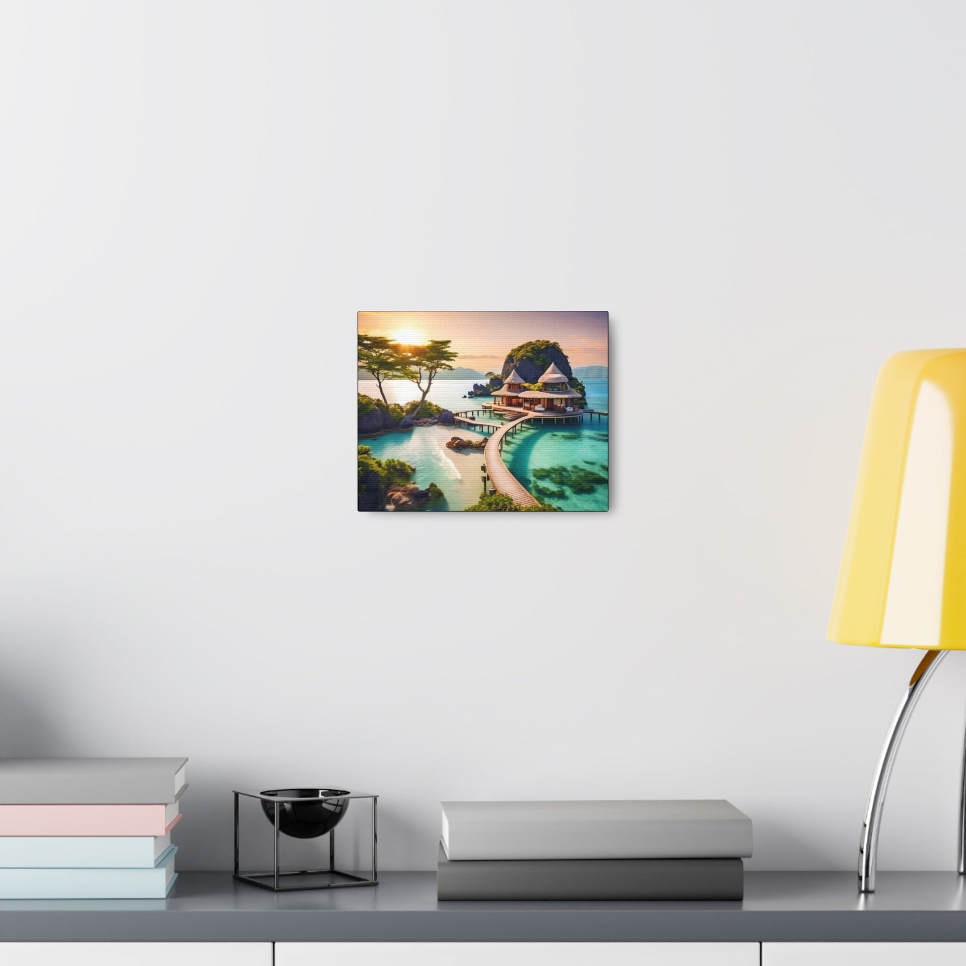 Caribbean Resort Canvas - Colorwink