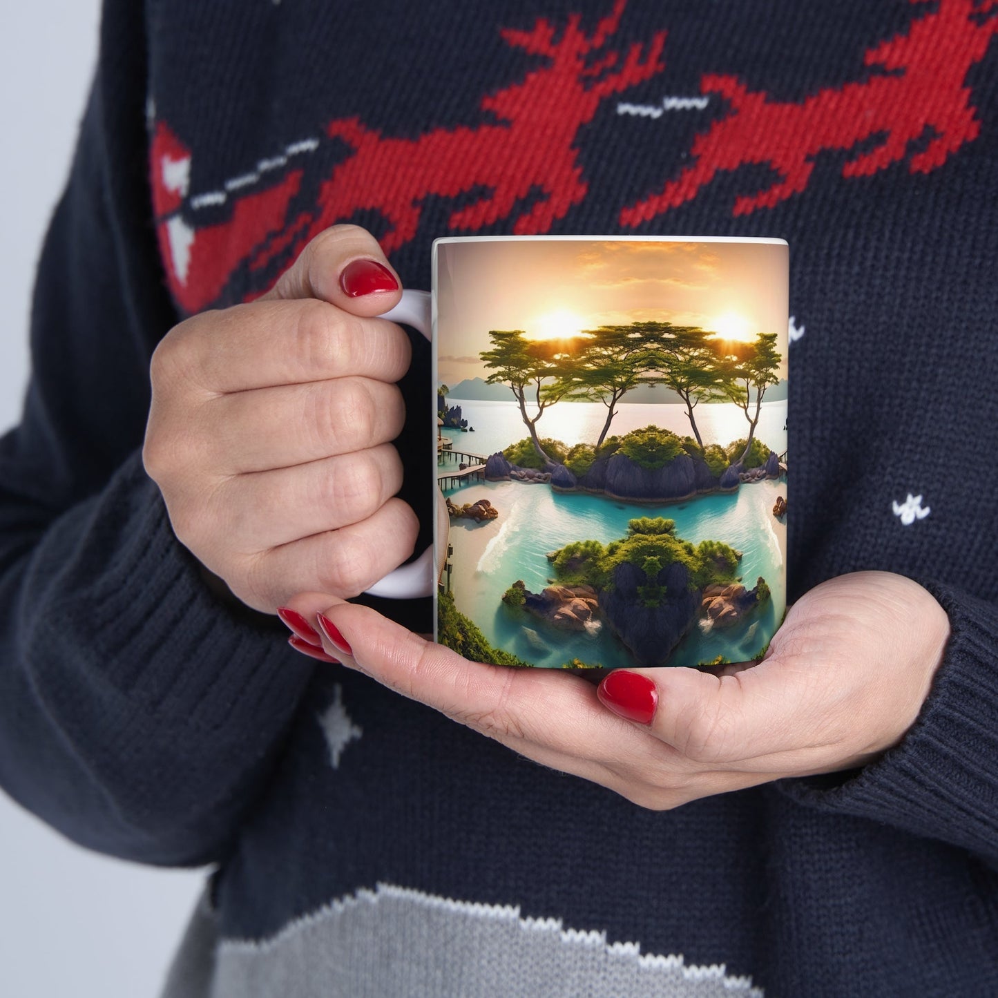 Caribbean Resort Coffee Mug - Colorwink