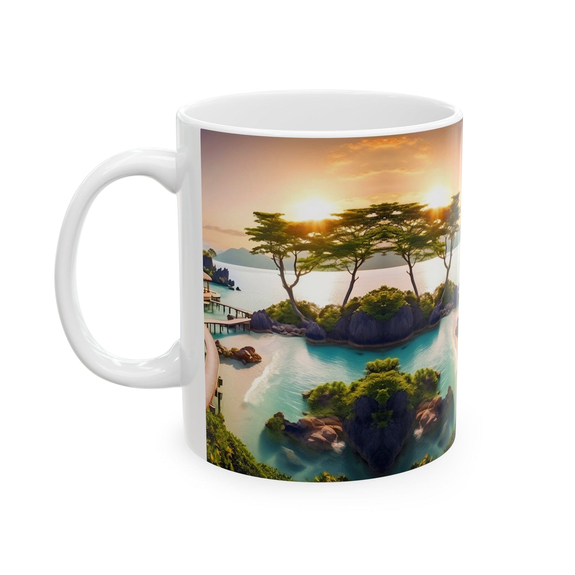 Caribbean Resort Coffee Mug - Colorwink