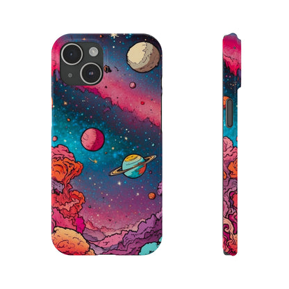 Cartoon Cosmos Slim Phone Cases - Colorwink