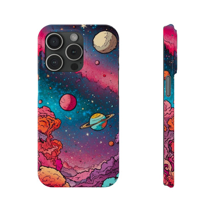 Cartoon Cosmos Slim Phone Cases - Colorwink