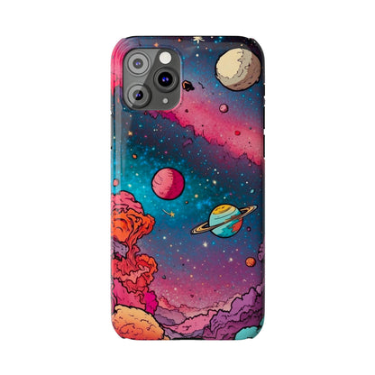 Cartoon Cosmos Slim Phone Cases - Colorwink