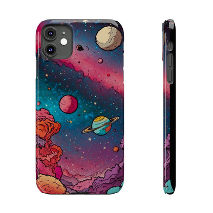 Cartoon Cosmos Slim Phone Cases - Colorwink