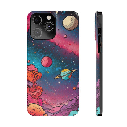 Cartoon Cosmos Slim Phone Cases - Colorwink