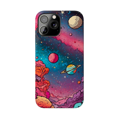 Cartoon Cosmos Slim Phone Cases - Colorwink